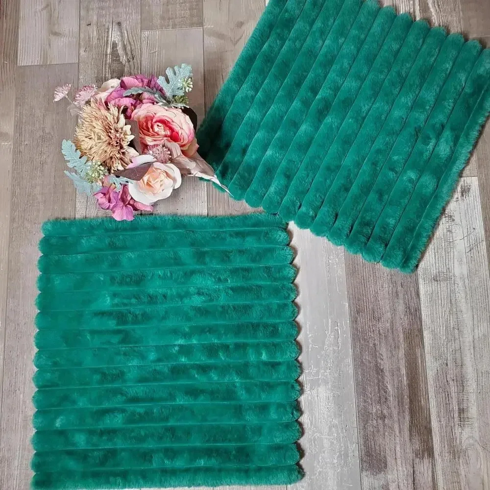 Boutique Brand Super Soft Velvet Decorative Throw Pillow Covers Christmas Green
